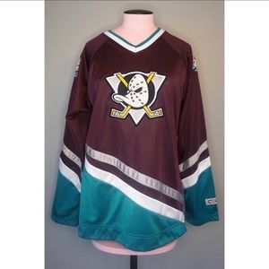 VINTAGE Mighty Ducks NHL Official CCM Jersey